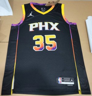 NBA 35 Durant SUNS noir 2022-23 Statement Edition Maillot imprimé